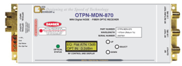 Model OTPN-MDN-870 Fiber Optic Mini Digital Node